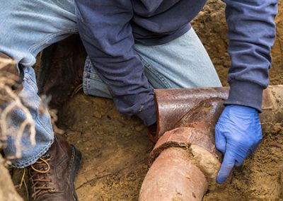 Service de plomberie de raccordement egout et pluvial résidentielle à Joliette, berthierville, Saint-Come, Saint-Gabriel, Saint Jacques et dans Lanaudière / Plombier Joliette
